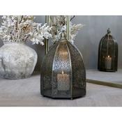 Brass Lantern with hole pattern
