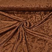 Crushed Velvet Copper Brown image