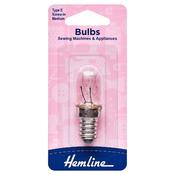 Hemline Type E Medium Screw-In Sewing Machine Bulb image