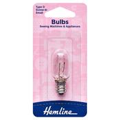 Hemline Type D Small Screw-In Sewing Machine Bulb image