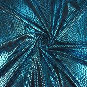 Snakeskin Lamé – Aqua image