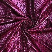Snakeskin Lamé – Fuchsia image