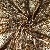 Snakeskin Lamé – Gold image