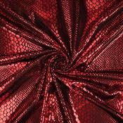 Snakeskin Lamé – Red image