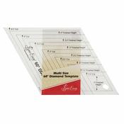 Sew Easy Multi-Size 60° Diamond Template image