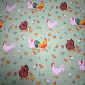 Farm animal Polycotton