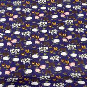 Farm animals Polycotton