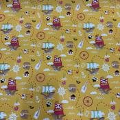 Pirate print Polycotton