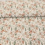Digital Print 100% Cotton - Autumn Meadow Floral image