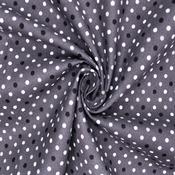 100% Cotton – Multicolour Polka Dot Charcoal image