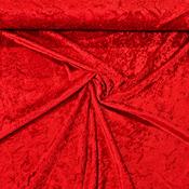 Crushed Velvet Red