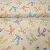 Digital Print 100% Cotton - Colourful Bows image