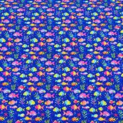 Digital Print 100% Cotton - Colourful Fish image