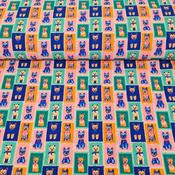 Digital Print 100% Cotton - Dogs image