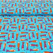 Digital Print 100% Cotton - Sardines image