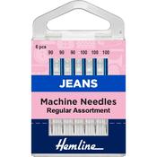 Hemline Jeans Machine Needles – Sizes 90/100, 6 Pack image