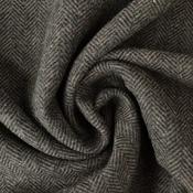 Kenmare Collection Herringbone Tweed - Charcoal Grey image