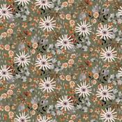 Soft Sweat Brushed Cotton Jersey - Floral