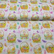 100% Cotton Print - Easter