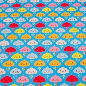 Digital Print Polycotton - Clouds image