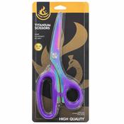 Golden Phoenix- Rainbow Titanium Scissors image