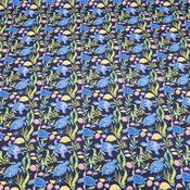 Digital Print Polycotton - Sea Turtles