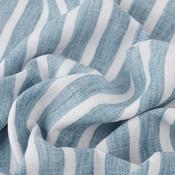 Sorrento Linen Viscose Fabric – Jean Stripe