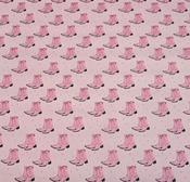 Digital Print Polycotton - Cowboy Boots