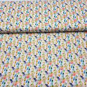 100% Cotton Print - Floral Watercolour