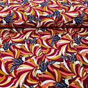 100% Viscose - Abstract Toucan