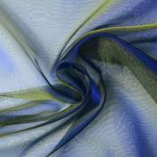 2 Tone Organza - Blue Yellow image