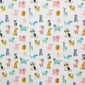 Digital Premium Polycotton - Dogs