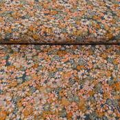 100% Viscose - Floral Lurex