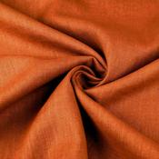 100% Linen - Rust Orange