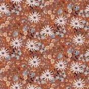 Soft Sweat Brushed Cotton Jersey - Floral