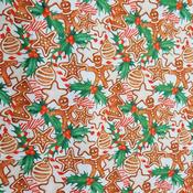 100% Cotton Digital Print - Christmas - Gingerbread image