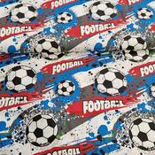 100% Cotton Print - Football