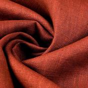 100% Linen - Rust Red image