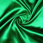 Poly Satin - Kelly Green