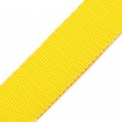 Polypropylene Webbing 25mm - Yellow