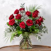 Dozen Red Roses image