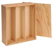 1154 - Tradition Wooden Box - 3 Bottles