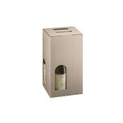 1702 - New York Cardboard Box - 4 Bottles Window