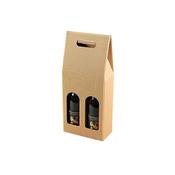 4343 - Rome Cardboard Box - 2 Bottles Window