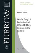 On the Duty of Ecclesiastical Office Holders to listen to the Faithful image
