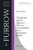 Hilda Geraghty – ‘So that sins may be forgiven.’: Have we over-mystified those stand-alone words?