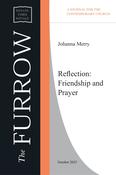 Johanna Merry - Reflection: Friendship and Prayer