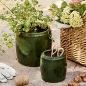 Saigon Olive Glazed Pot image