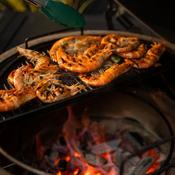 Big Green Egg Half Moon Cast Iron Plancha Griddle