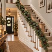 Christmas Garland 9ft Cashmere Pine Cone image